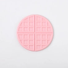 Load image into Gallery viewer, Waffle Pancake Cute Coasters | Large Silicone Mats for Drinks - 1 Pc