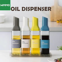 Load image into Gallery viewer, Glass Oil and Vinegar Bottle | Cooking Dispenser Auto Flip Lid - 1 Pc