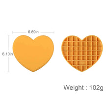 Load image into Gallery viewer, Heart Cute Coasters | Large Love Silicone Mats for Drinks - 1 Pc