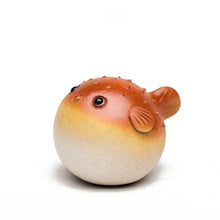 Load image into Gallery viewer, Pufferfish Tea Pet | Yixing Clay Fish Chinese Gongfu Figurine - 1 Pc