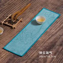 Load image into Gallery viewer, Rectangular Tea Towel | Absorbent Thick Kitchen Dish Cloth for Tea Ceremony - 1 Pc