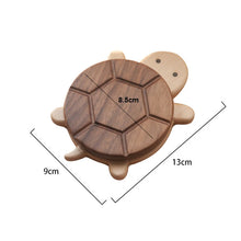 Load image into Gallery viewer, Turtle Cute Coasters | Shell Sea Animal Wood Drink Coaster - 1 PC