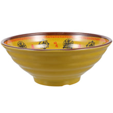 Load image into Gallery viewer, Yellow Character Traditional Ramen Bowls | Japanese Melamine Noodle Donburi Bowl - 1 Pc