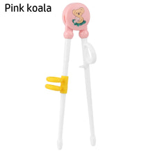 Load image into Gallery viewer, Pink Donut Cat Training Chopsticks | Kids Children Eating Learning Utensils - 1 Pc