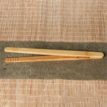 Load image into Gallery viewer, Natural Bamboo Tea Tongs | Chinese Brewing Tweezers - 2 Pc Set