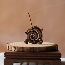 Load image into Gallery viewer, Dragon Incense Stick Holder | Lucky Feng Shui Copper Chinese - 1 Pc