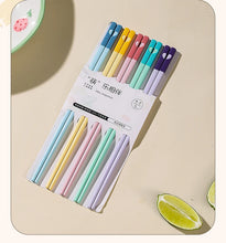 Load image into Gallery viewer, Colorful Fiberglass Chinese Chopsticks | Kawaii Heart Tableware - 5 Pc Set