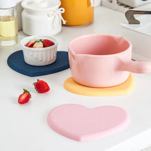 Load image into Gallery viewer, Heart Cute Coasters | Large Love Silicone Mats for Drinks - 1 Pc