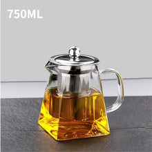 Load image into Gallery viewer, Glass Teapot with Infuser | Clear Kettle Tea Kettle Maker - 1 Pc