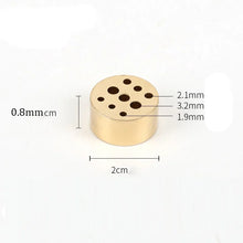 Load image into Gallery viewer, Small Portable Incense Holder | Brass Stick Holders for Travel - 1 Pc