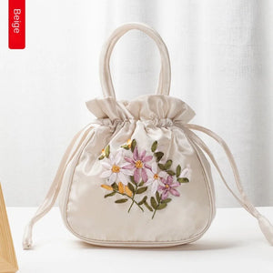 Small Embroidered Handbag Purse | Lunar New Year Gift - 1 Pc