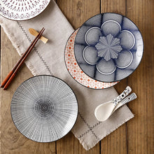 Load image into Gallery viewer, Modern Japanese Dinner Plates | Colorful Ceramic Small Plate - 1 Pc