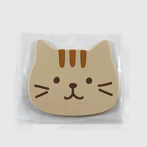 Cat Cute Coasters for Drinks | Silicone Mat Cup Holder - 1 Pc