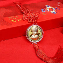 Load image into Gallery viewer, 2025 Chinese New Year Gifts | Gold Snake Commemorative Coin Lucky Pendant - 1 Pc