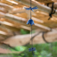 Load image into Gallery viewer, Cast Iron Dragonfly Bell | Japanese Wind Chime Outdoor Decor - 1 Pc