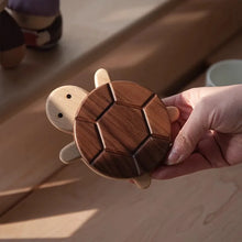 Load image into Gallery viewer, Turtle Cute Coasters | Shell Sea Animal Wood Drink Coaster - 1 PC