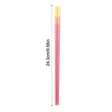 Load image into Gallery viewer, Colorful Mixed Chopsticks Set | Reusable Chinese Tableware - 5/6 Pairs