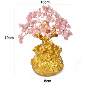 Small Lucky Money Tree Gold Figurine | Chinese New Year Gifts 2025 - 1 Pc