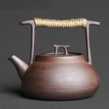 Load image into Gallery viewer, Brown Tradition Japanese Teapot | Ceramic Tea Kettle - 1 Pc