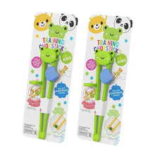 Load image into Gallery viewer, Cartoon Animal Training Chopsticks For Children | Cute Bear Panda Frog - 2 Pc Set