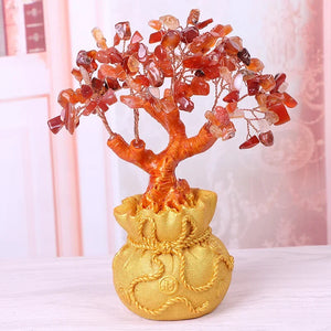 Small Lucky Money Tree Gold Figurine | Chinese New Year Gifts 2025 - 1 Pc