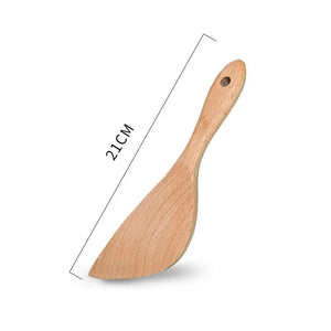 Wooden Rice Paddle | Japanese Spoon Scooper Spatula - 1 Pc