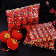 Load image into Gallery viewer, Mini Red Lantern | Chinese Vietnamese Festival Wedding Decor - 30 Pc Set