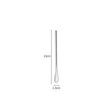 Load image into Gallery viewer, Stainless Steel Swizzle Sticks | Long Short Handle Drink Cocktail Stirrers - 1 Pc