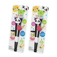 Load image into Gallery viewer, Cartoon Animal Training Chopsticks For Children | Cute Bear Panda Frog - 2 Pc Set