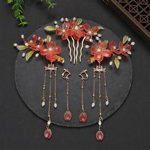 Load image into Gallery viewer, Ornate Chinese Bridal Hair Pins | Decorative Headdress Jewelry - 1 Set