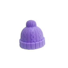 Load image into Gallery viewer, Winter Hat Wine Bottle Stoppers | Christmas Beanie Silicone Decorative Cap - 1 Pc