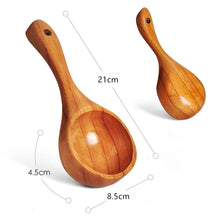 Load image into Gallery viewer, Large Thick Wooden Ladle | Japanese Asian Soup Spoons - 1 Pc