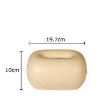 Load image into Gallery viewer, Minimalist Ceramic Tissue Box Cover | Rounded Corner Paper Holder - 1 Pc