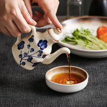 Load image into Gallery viewer, Vintage Ceramic Soy Sauce Bottle | Oil &amp; Vinegar Dispensers - 1 Pc