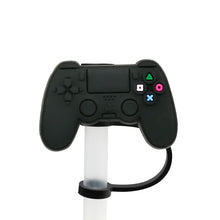 Load image into Gallery viewer, Controller Gamer Straw Toppers | Stanley Cup Covers Silicone - 1 Pc