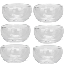 Load image into Gallery viewer, Double Layer Glass Gongfu Chinese Tea Set - 6 Pc