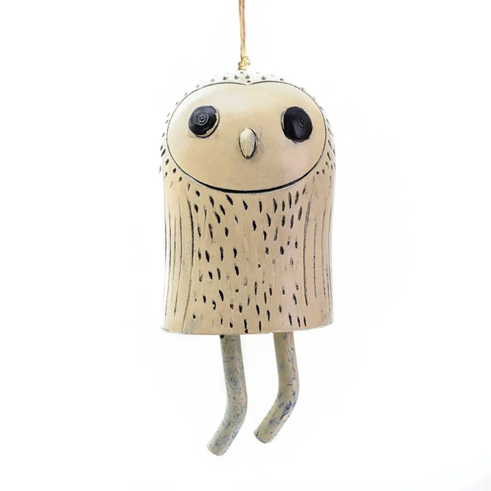 Resin Cute Animal Bell | Owl Fox Japanese Wind Chimes - 1 Pc