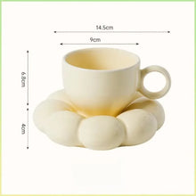 Load image into Gallery viewer, Minimalist Cute Coffee Mug | Aesthetic Bubble Ceramic Cups - 1 Set