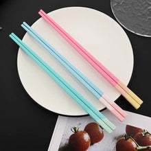 Load image into Gallery viewer, Colorful Mixed Chopsticks Set | Reusable Chinese Tableware - 5/6 Pairs