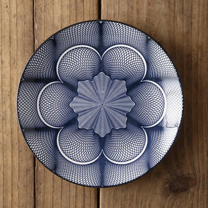 Modern Japanese Dinner Plates | Colorful Ceramic Small Plate - 1 Pc