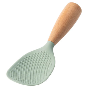 wooden rice paddle
