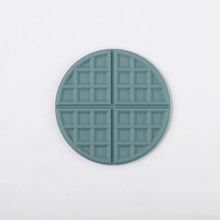 Load image into Gallery viewer, Waffle Pancake Cute Coasters | Large Silicone Mats for Drinks - 1 Pc