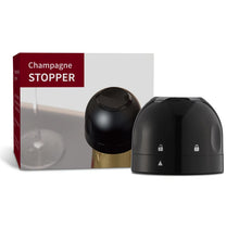 Load image into Gallery viewer, Black Champagne Stopper | Wine Bottle Stoppers Vacuum Seal - 1 Pc