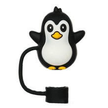 Load image into Gallery viewer, Cute Animal Silicone Straw Covers | Reusable Cup Caps - 1 Pc