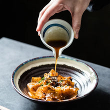 Load image into Gallery viewer, Small Japanese Clay Seasoning Ceramic Flavoring Soy Sauce Dipping Dish - 1 Pc