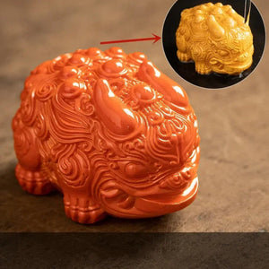 Fortune Animal Color Changing Tea Pet | Mythical Zhaocai Resin Figurine for Tea Table - 1 Pc