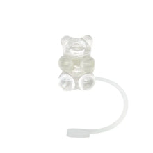 Load image into Gallery viewer, Cute Gummy Bear Straw Toppers | Stanley Cup Covers - 1 Pc