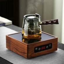 Load image into Gallery viewer, Japanese-Style Glass Teapot Set | Wooden Handle, Heat-Resistant