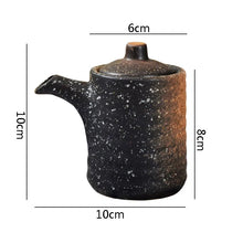 Load image into Gallery viewer, Japanese Retro Ceramic Soy Sauce Bottle Dispenser | Spice Bottle and Seasoning Storage with Spout - 1 Pc