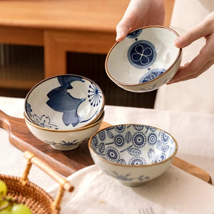 White Ceramic Bowl Gift Sets with Box | Japanese Kobachi Ramen Bowls